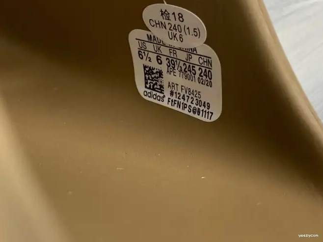 Slide Earth FV8425 Brown Yeezy Adidas 0531